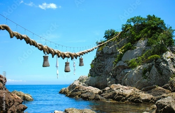 Obraz 大分県佐伯市　豊後二見ヶ浦で撮影