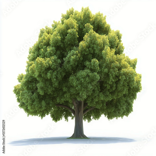 Obraz Majestic Oak Tree with Dense Foliage