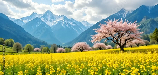 Obraz Spring's Symphony in the Valley"