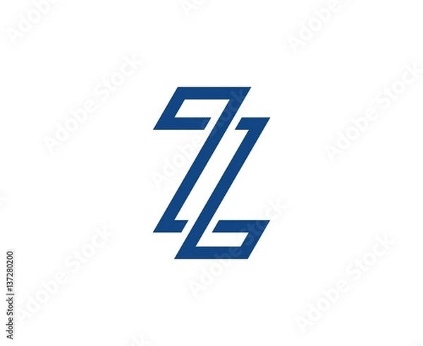 Obraz Z logo letter