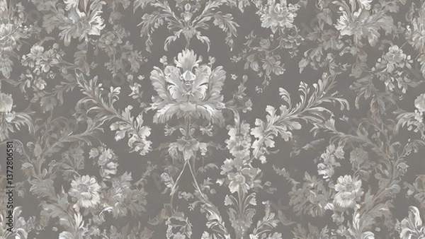 Obraz pearl gray white wallpaper background