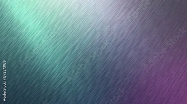 Fototapeta A subtle gradient of teal and purple hues, with diagonal brushstrokes, creates a dynamic visual effect.