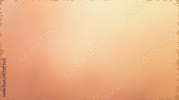 Fototapeta Subtle gradients of peach and beige blend seamlessly, evoking a sense of tranquility.