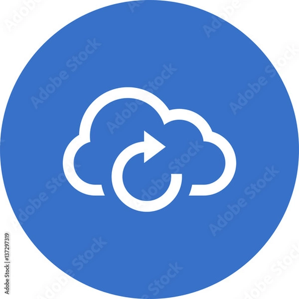 Obraz update cloud icon