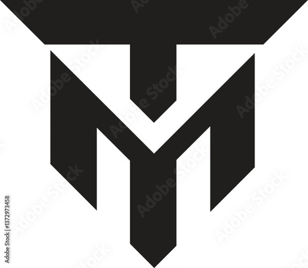 Obraz TM logo design