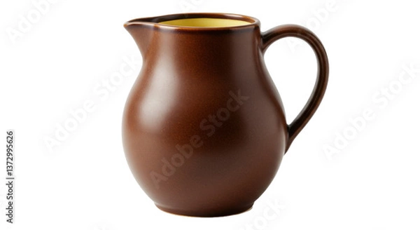 Fototapeta Isolated Brown Pitcher