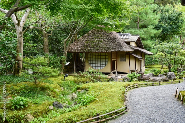 Obraz 高台寺　茶室「遺芳庵」
