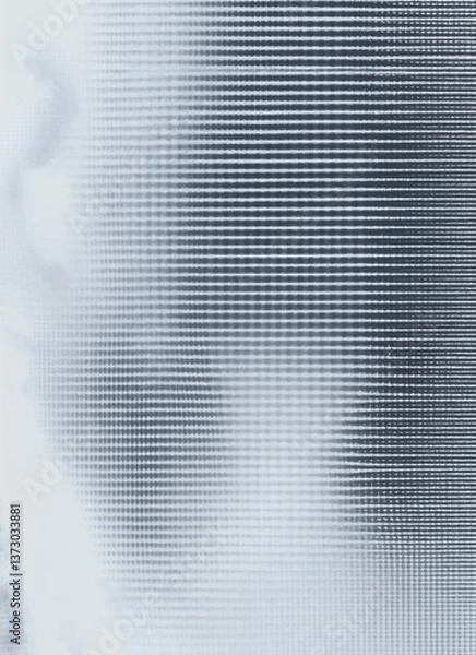 Fototapeta Retro-Inspired Print Texture with Bending Dots and Grain

