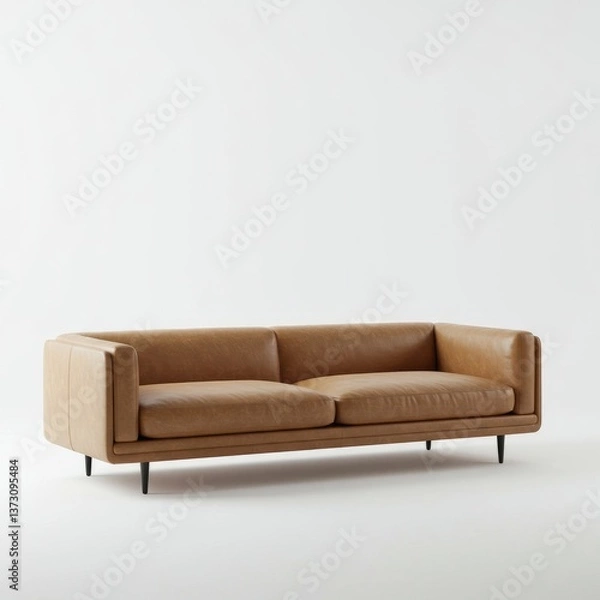 Fototapeta sofa isolated on white