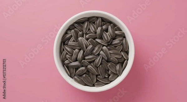 Obraz Sunflower Seeds in a Bowl