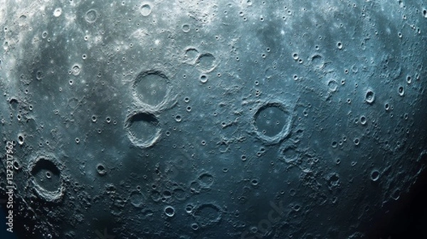 Fototapeta Moon surface. Space background