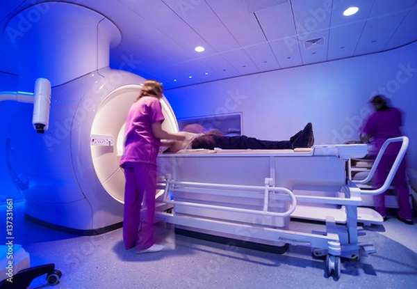 Obraz magnetic resonance scanner 