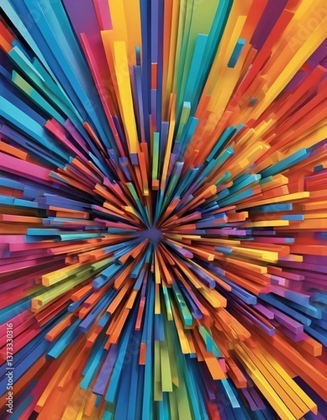 Fototapeta abstract colorful background