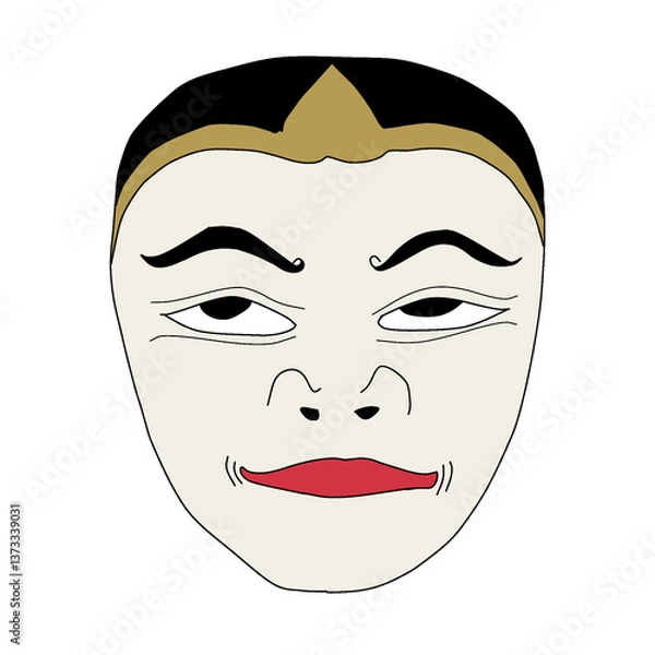 Fototapeta topeng, mask