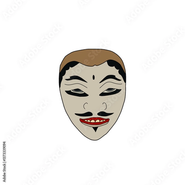 Fototapeta topeng, mask