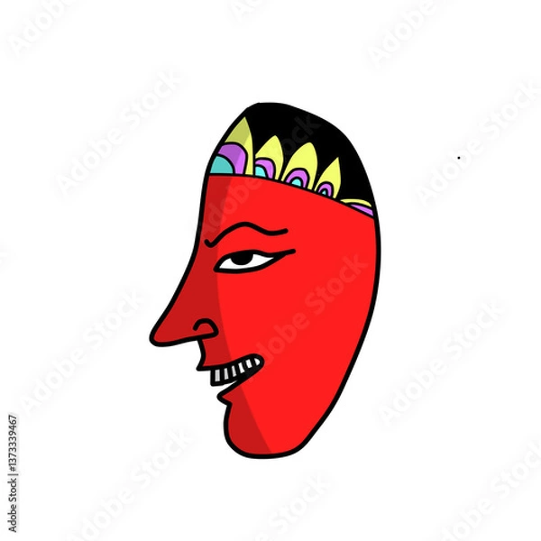 Fototapeta topeng, mask