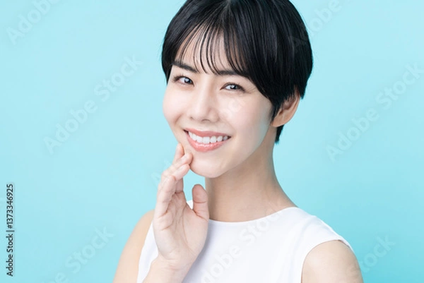 Fototapeta 若い女性のビューティ