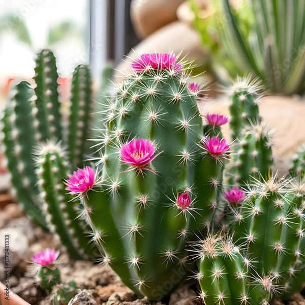 Obraz cactus in bloom