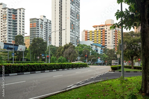 Obraz Morning in Singapore