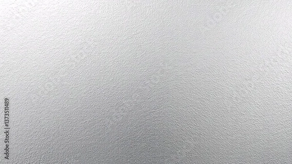 Fototapeta Luxury Silver Foil Texture with Fine Metallic Grain and Reflective Sheen
