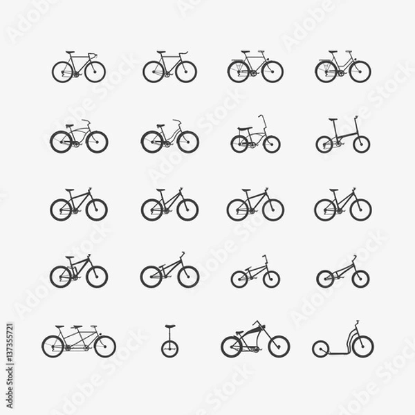 Obraz Rodzaje rowerów