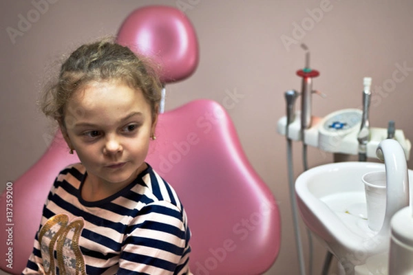 Obraz At the dentist