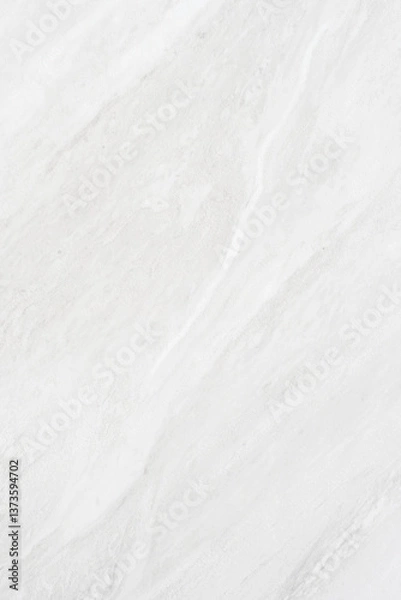 Obraz White background, Vertical white marble stone surface texture background, wallpaper, banner