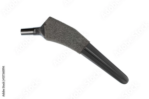 Fototapeta Titanium alloy hip