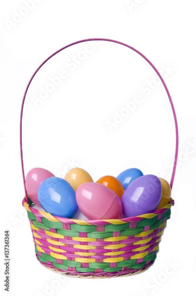Fototapeta Easter Egg Basket