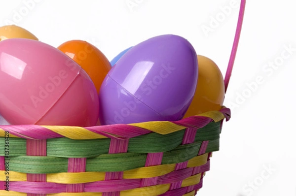 Fototapeta Easter Egg Basket