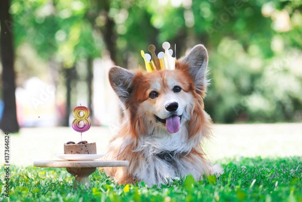 Obraz beautiful corgi dog