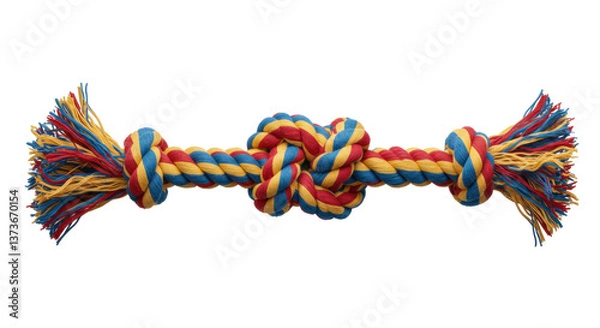 Fototapeta Isolated Dog Toy