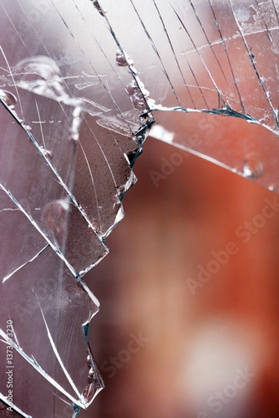 Obraz Shattered Window