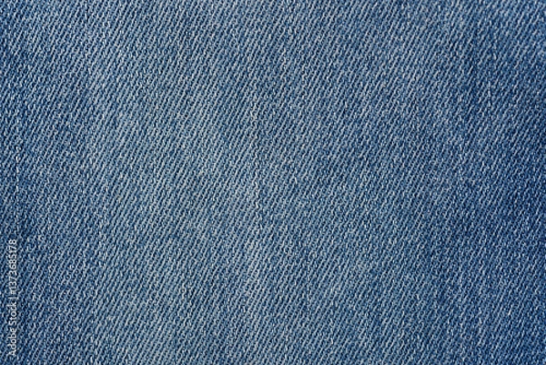Obraz Washed denim texture background