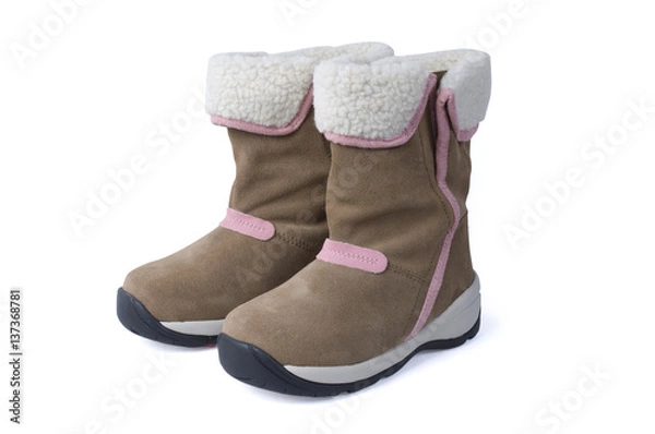 Fototapeta Children's boots