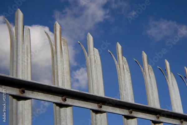 Obraz security fence