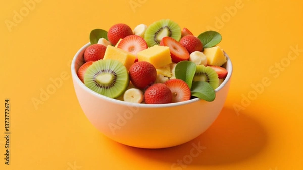 Obraz fresh fruit salad