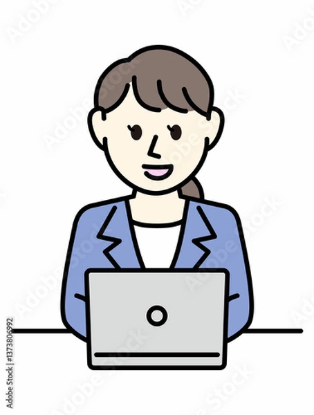 Fototapeta スーツの男性