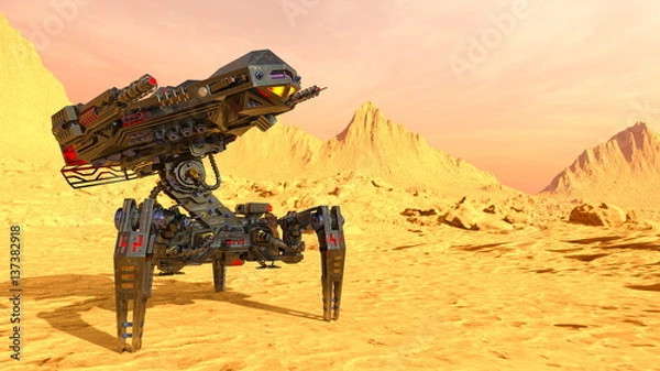 Fototapeta 戦闘ロボット