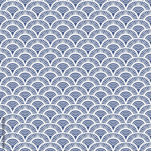 Obraz Vintage hand drawn art deco pattern