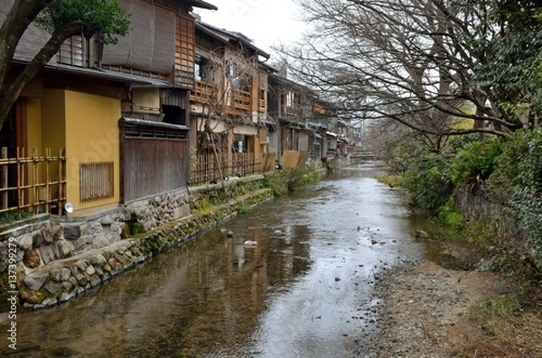 Fototapeta 京都　祇園白川