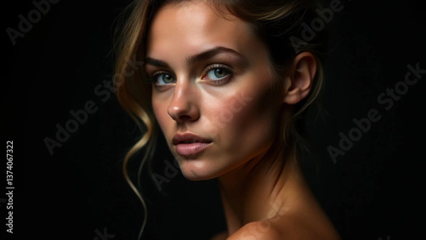 Fototapeta The best lighting setups for capturing stunning portraits in a studio environment