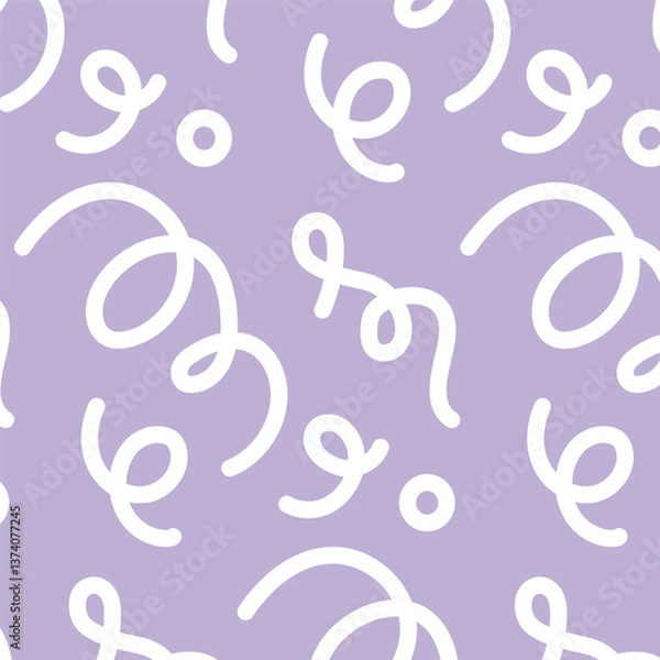 Fototapeta doodles and lines pattern stylish minimalistic