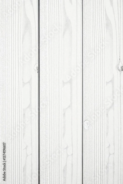 Fototapeta Vintage white wooden background with a textured grain pattern,  vintage,  weathered