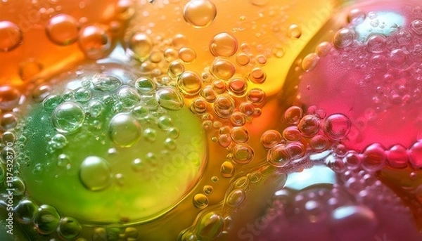 Obraz Tropical Bubbles Close Up