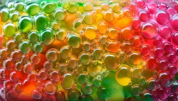 Obraz Tropical Bubbles Close Up
