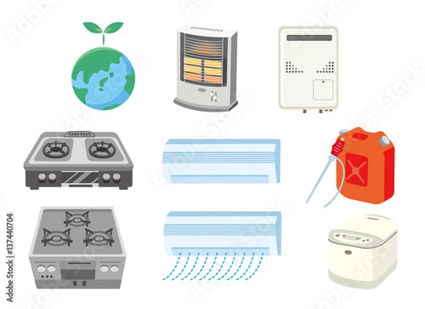 Fototapeta 電化製品