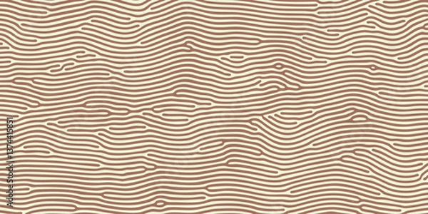 Obraz Organic pattern background with abstract lines and fingerprint texture. Vector organic pattern background with wavy irregular lines
