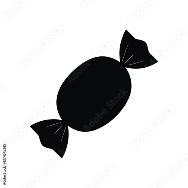 Obraz candy silhouette art