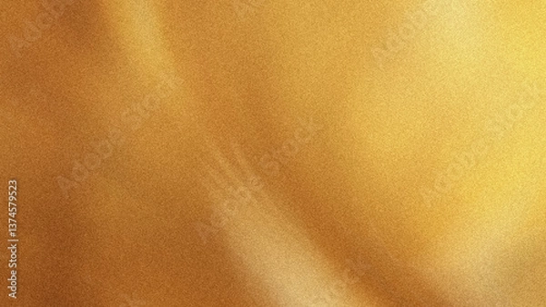 Fototapeta Abstract golden gradient background showcasing soft blurred textures and smooth transitions of light and color